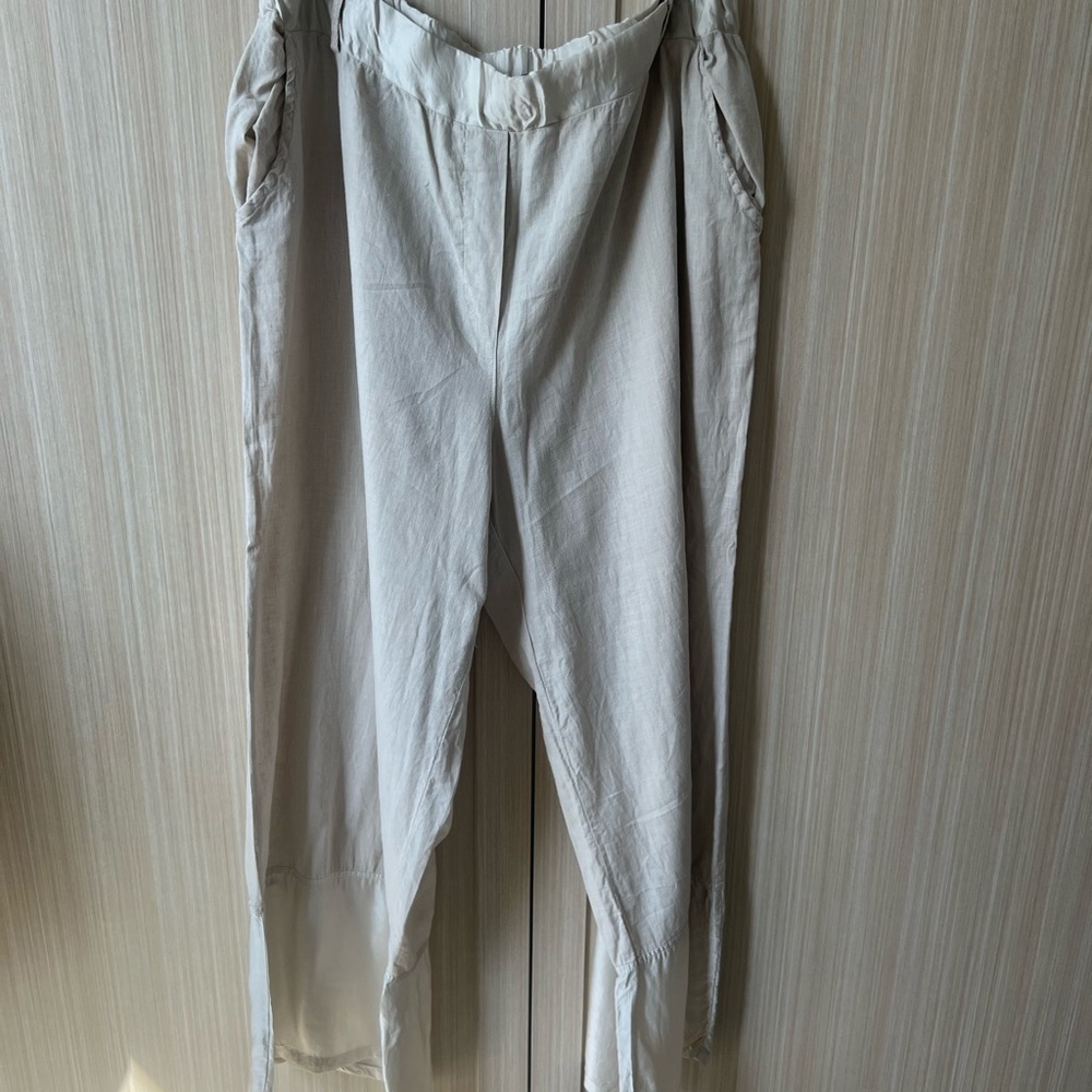 Picadilly Fashion Wide Leg Pants in light taupe XL